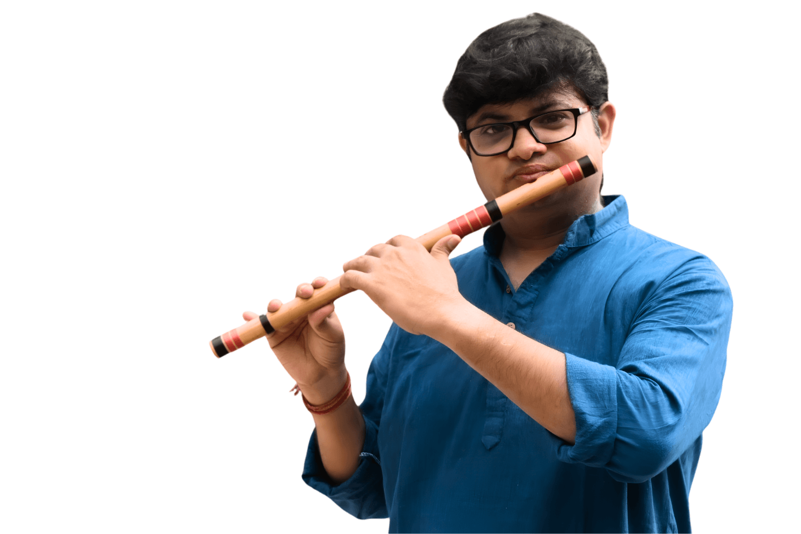 Vikram Kumar playing Bansuri