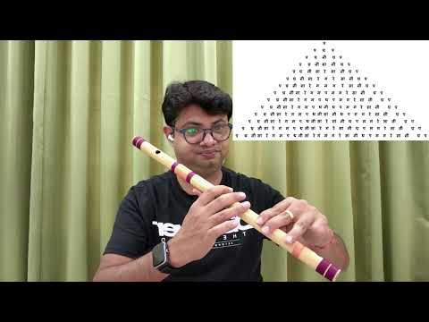 Learn alankar on flute - Pattern 08 | Pyramid Alankar