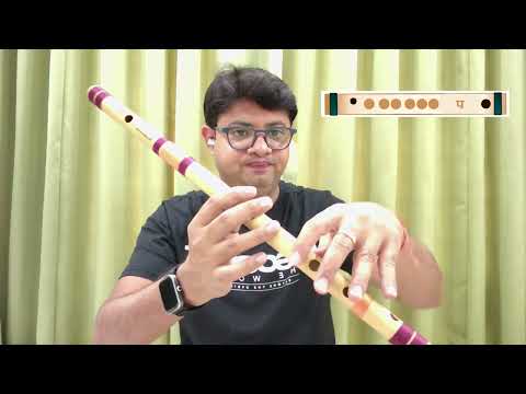 How to play saragam in flute