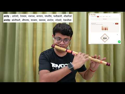 Practice Metronome with flute- Pattern 9 and 10 alankars practice