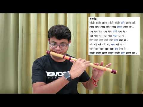 Learn alankar on flute - Pattern 10